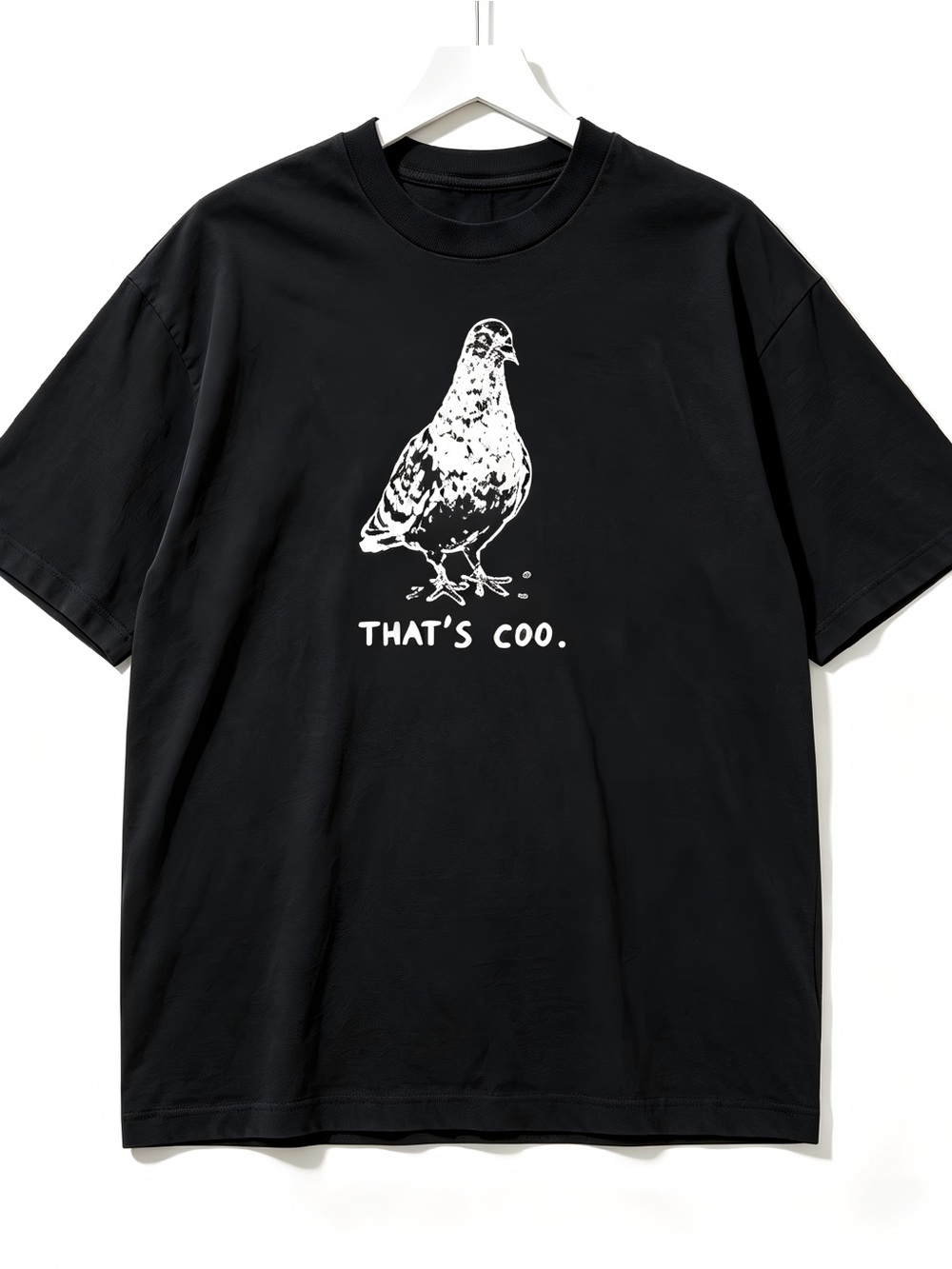 That's Coo Funny Pigeon Pun Vintage Graphic Womens Mens T-shirt Unisex
